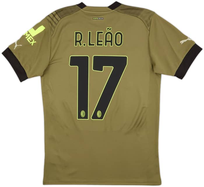 2022-23 AC Milan Third Shirt R.Leao #17 (S)