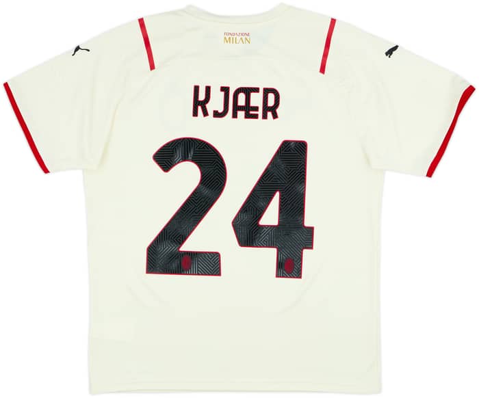 2021-22 AC Milan Away Shirt Kjaer #24 (L)