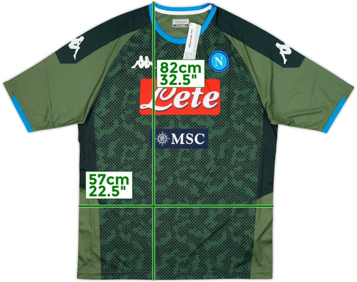 2019-20 Napoli Basic Away Shirt (3XL)