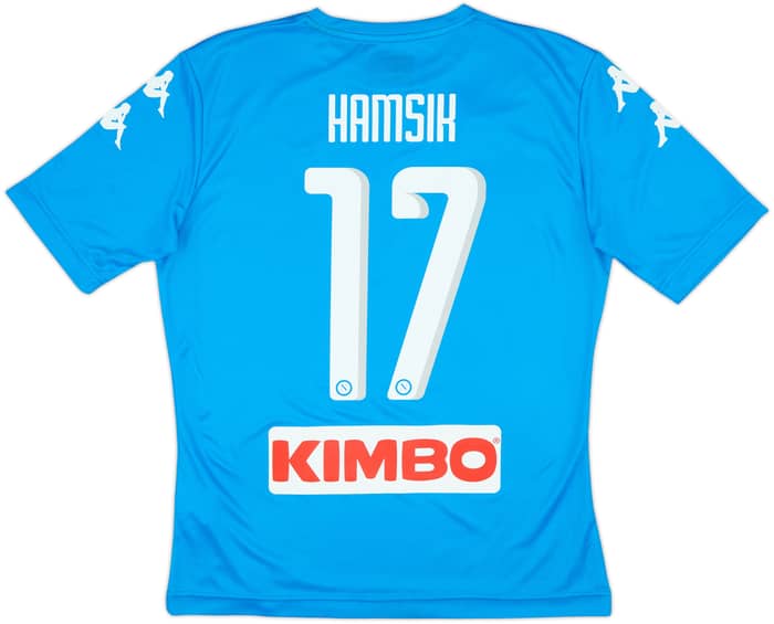 2016-17 Napoli Home Shirt Hamsik #17 (L.Boys)
