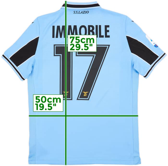 2019-20 Lazio Anniversary Home Shirt Immobile #17 (S)