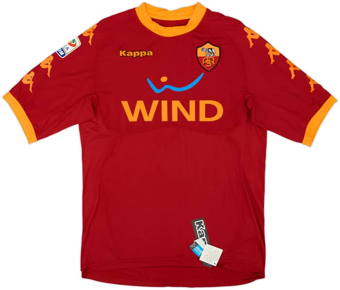 2010-11 Roma Home Shirt De Rossi #16 (XXL)