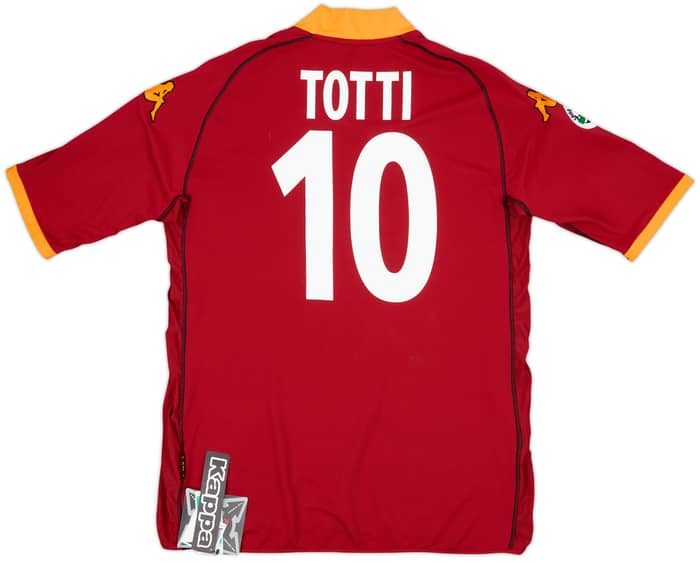 2002-03 Roma Home Shirt Totti #10 (XXL)