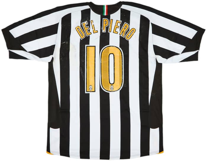 2005-06 Juventus Home Shirt Del Piero #10 (XL)