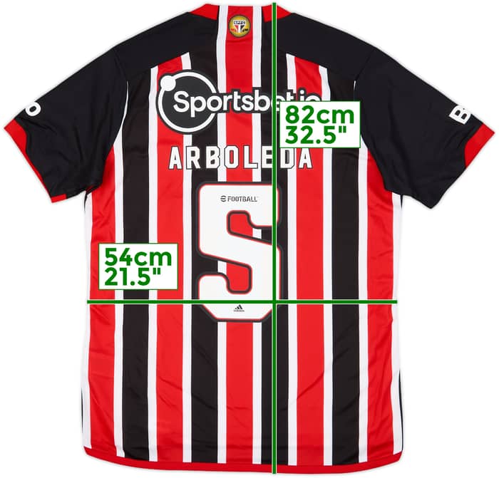 2023 Sao Paulo Away Shirt Arboleda #5 (L)
