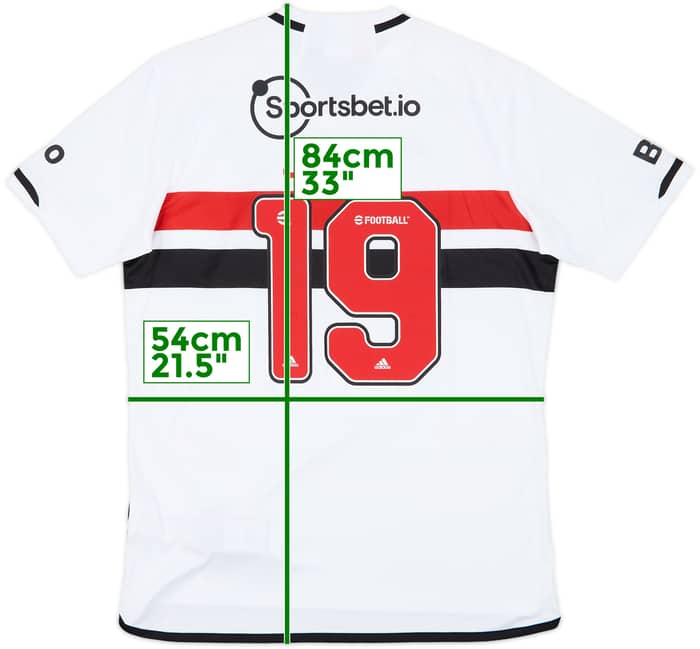 2023 Sao Paulo Home Shirt James #19 (L)