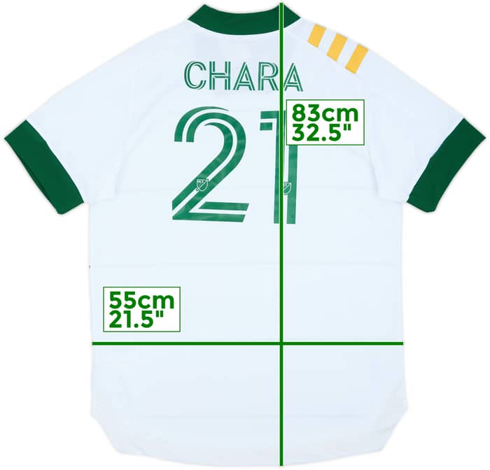 2020-21 Portland Timbers Authentic Away Shirt Chara #21 (L)