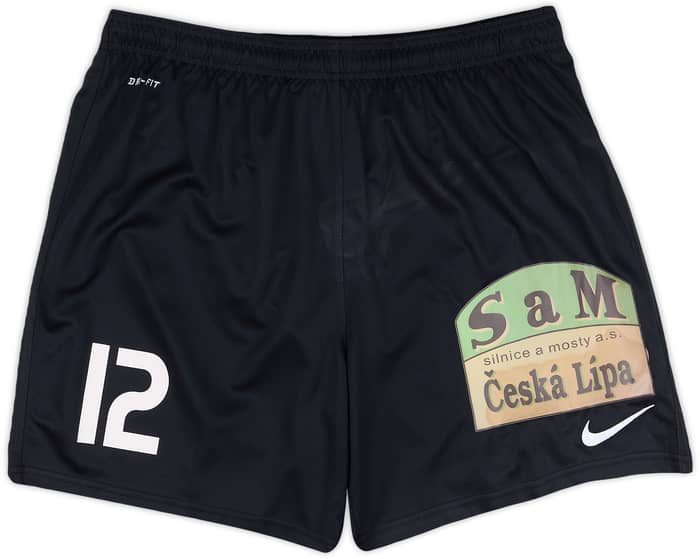 2014-15 FK Jablonec Player Issue Away Shorts # - 7/10 - (XL)