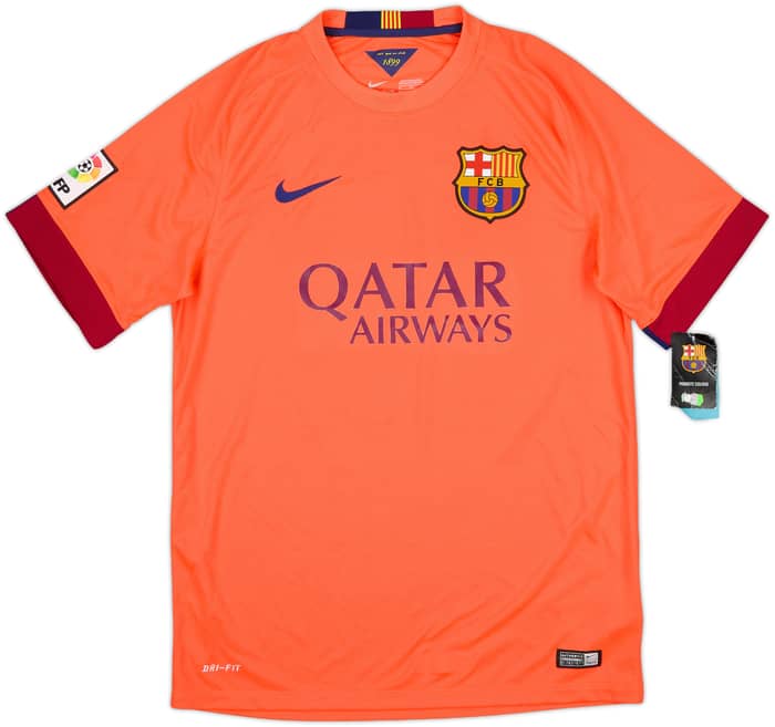 2014-15 Barcelona Away Shirt Messi #10 (M)