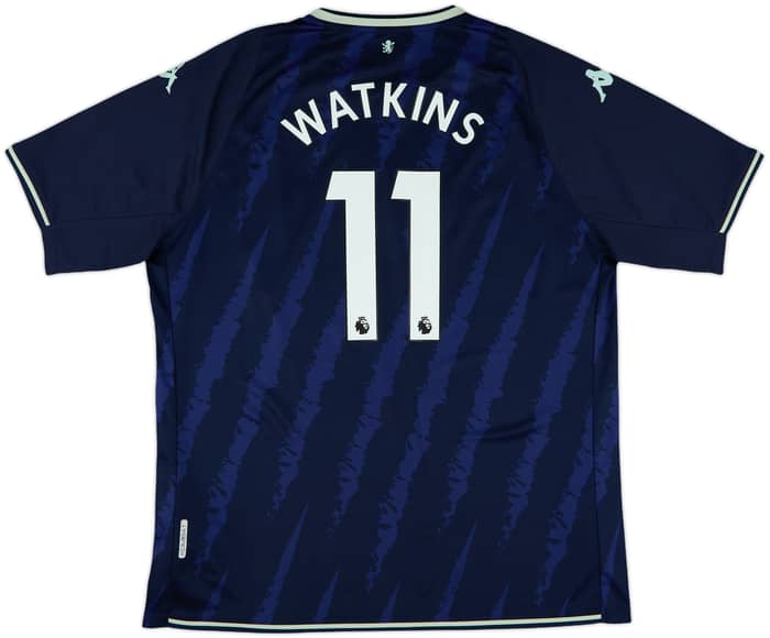 2021-22 Aston Villa Third Shirt Watkins #11 - 8/10 - (4XL)