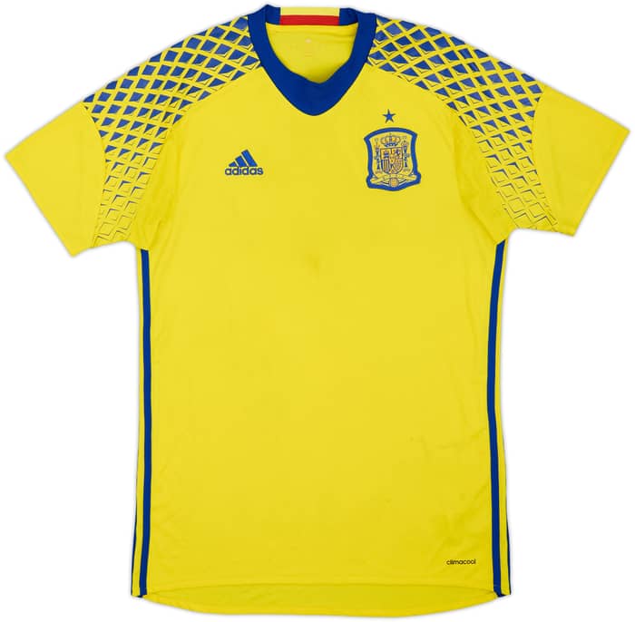 2016-17 Spain GK S/S Shirt - 5/10 - (M)