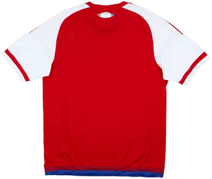 2015 Paraguay Copa America Home Shirt - 7/10 - (L)