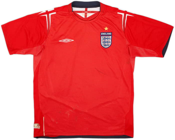 2004-06 England Away Shirt - 5/10 - (M)
