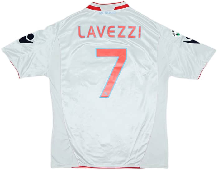 2009-10 Napoli Away Shirt Lavezzi #7 - 5/10 - (XXL)