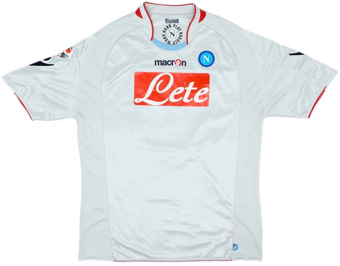 2009-10 Napoli Away Shirt Lavezzi #7 - 5/10 - (XXL)