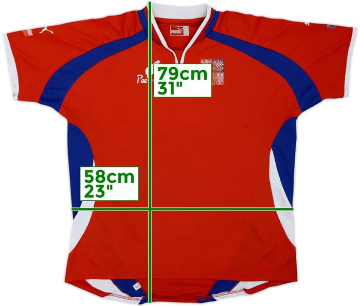 2000-02 República Checa Básico Local Camiseta - 5/10 - (XL)