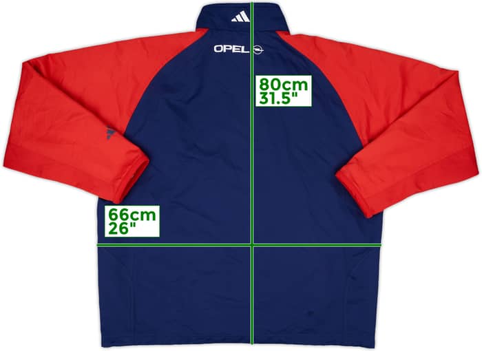 2002-03 Bayern Munich adidas Track Jacket - 8/10 - (L/XL)