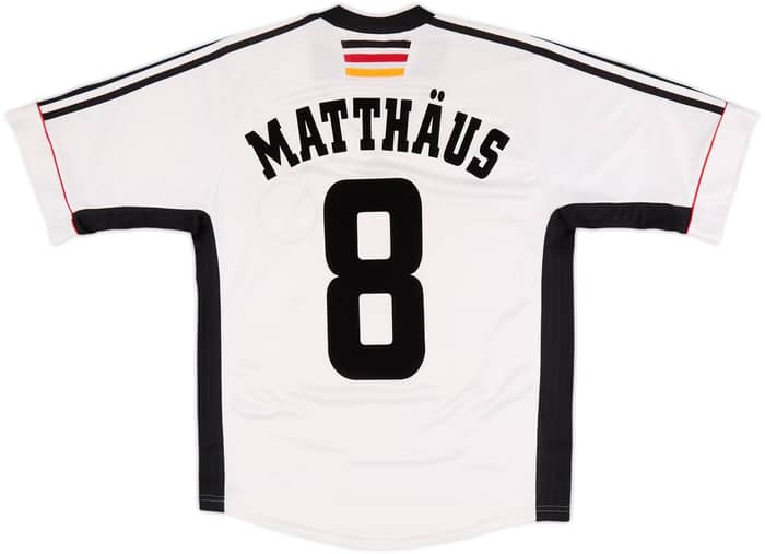 1998-00 Germany Home Shirt Matthaus #8 - 6/10 - (S)
