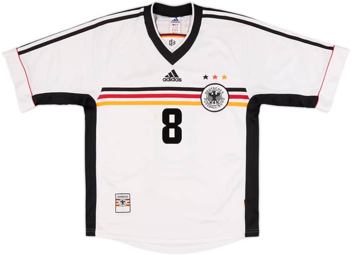 1998-00 Germany Home Shirt Matthaus #8 - 6/10 - (S)