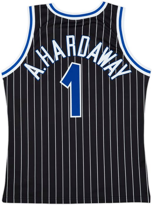 1993-94 Orlando Magic A.Hardaway #1 Champion Away Jersey - 9/10 - (L)