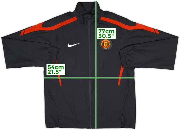 2010-11 Manchester United Nike Track Jacket - 5/10 - (M)