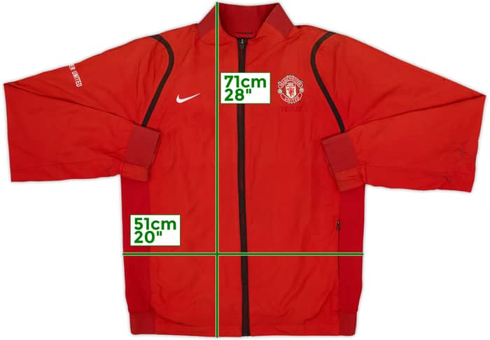 2006-07 Manchester United Nike Track Jacket - 5/10 - (M)