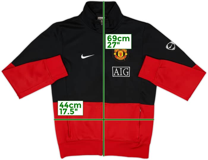 2009-10 Manchester United Nike Track Jacket - 8/10 - (S)