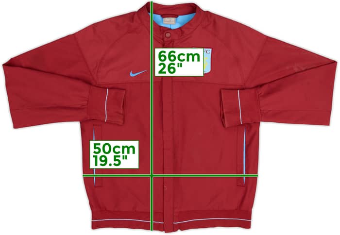 2008-09 Aston Villa Nike Track Jacket - 8/10 - (S)