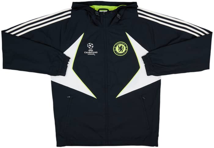 2007-08 Chelsea adidas CL Hooded Track Jacket - 7/10 - (M)