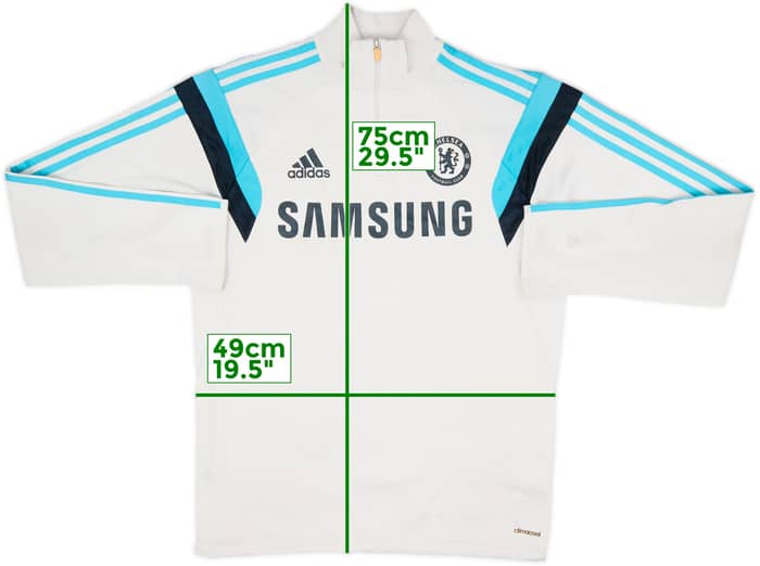 2014-15 Chelsea adidas 1/4 Zip Training Top - 4/10 - (XL)
