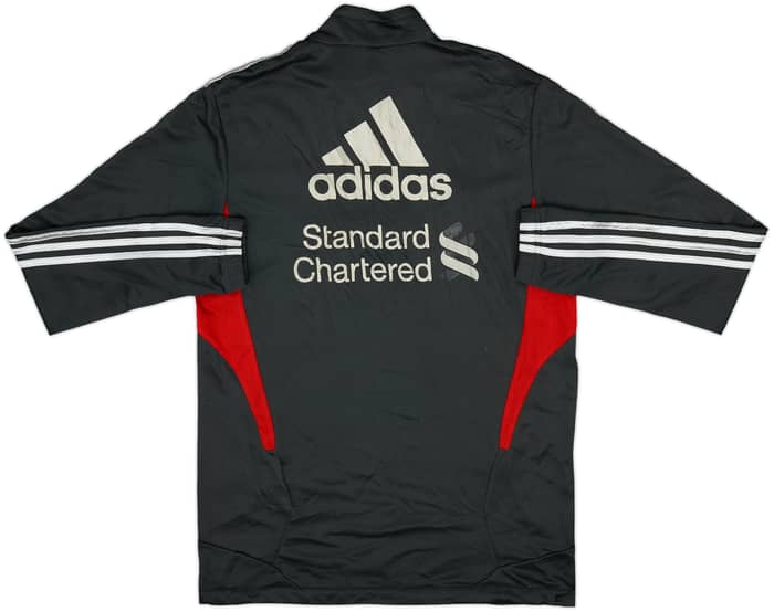 2011-12 Liverpool adidas 1/4 Zip Top de entrenamiento - 8/10 - (L)