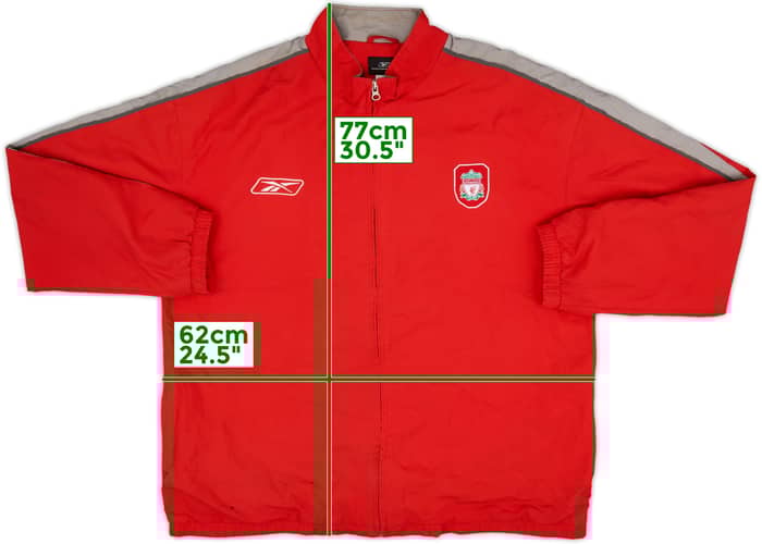 2003-04 Liverpool Reebok Track Jacket - 6/10 - (L)