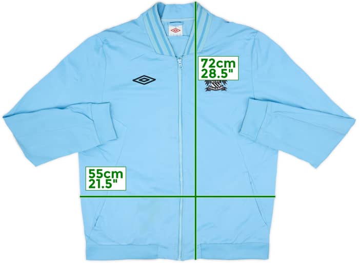 2010-11 Manchester City Umbro Track Jacket - 4/10 - (L)