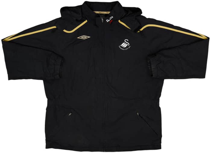 2008-09 Swansea Umbro Hooded Track Jacket - 7/10 - (XXL)