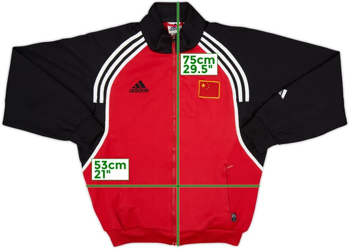 2000-02 China adidas Chaqueta de chándal - 7/10 - (M/L)