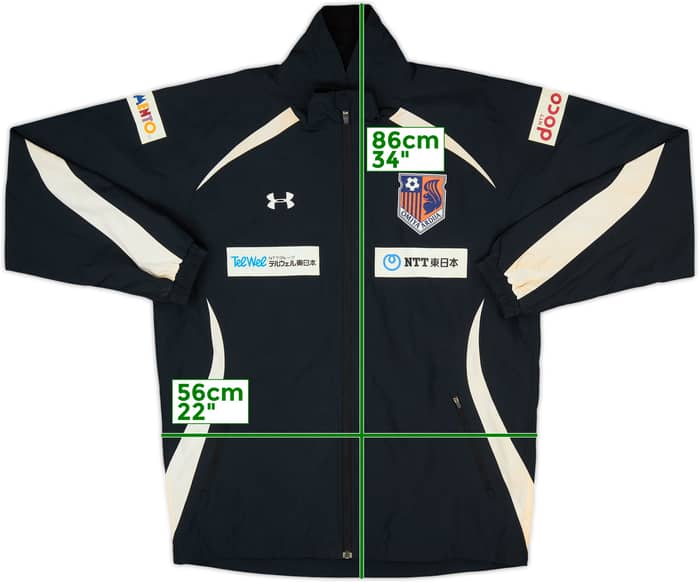 2020 Omiya Ardija Player Issue Under Armour Track Jacket - 6/10 - (L)