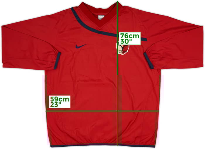 2009 Kashima Antlers Nike Drill Top - 8/10 - (L)