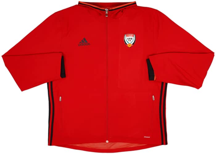 2016-17 UAE adidas Hooded Track Jacket - 8/10 - (XL)