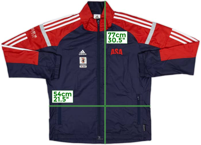 2017-18 Japanese FA adidas Track Jacket - 8/10 - (L)