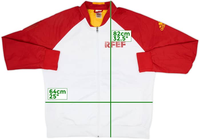 2015-16 Spain adidas Anthem Jacket - 5/10 - (XXL)