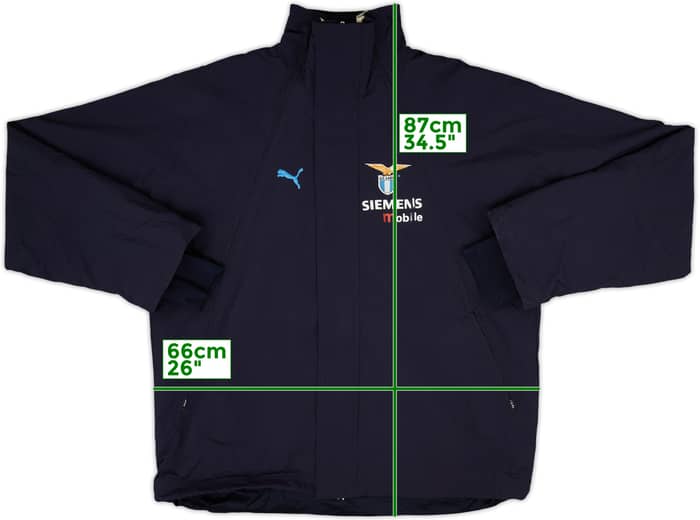 2001-02 Lazio Puma Padded Bench Coat - 8/10 - (XL)