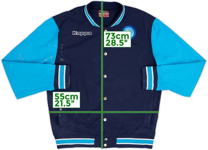 Chaqueta bomber Kappa del Napoli 2017-18 - 3/10 - (XL)