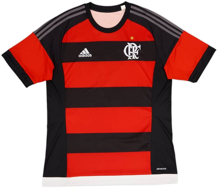2015-16 Flamengo Home Shirt Guerrero #9 - 9/10 - (L)