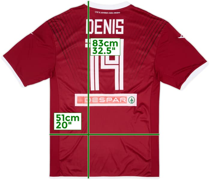 2019-20 Reggina Home Shirt Denis #19 (XXL)