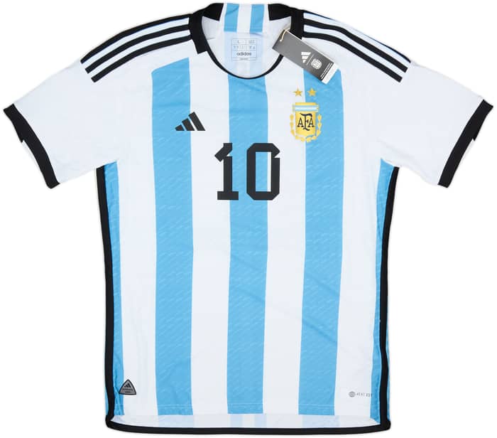 2022-23 Argentina Home Shirt Messi #10 (L)