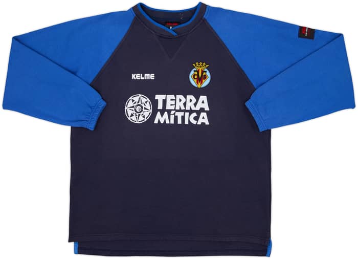 2000-01 Villarreal Kelme Sweat Top - 8/10 - (L)