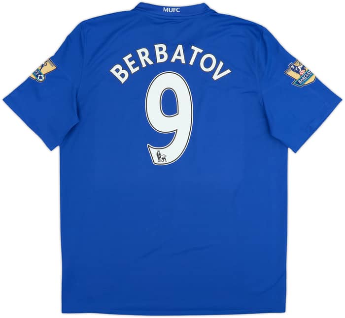 2008-09 Manchester United Third Shirt Berbatov #9 - 8/10 - (L)