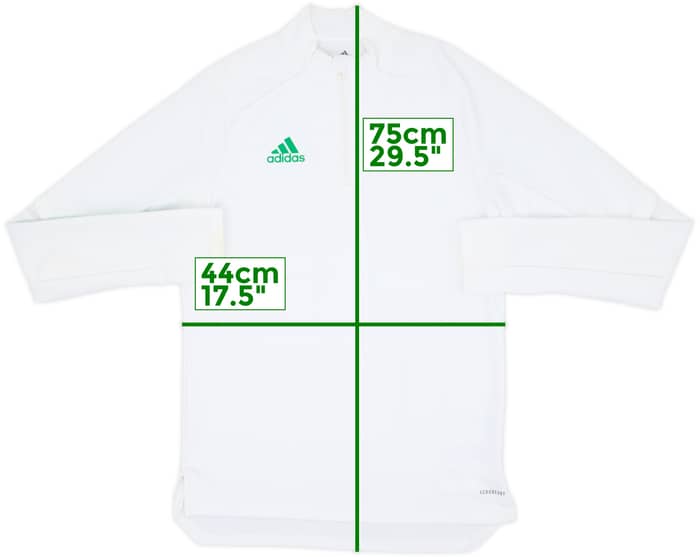 2020-21 Celtic adidas 1/4 Zip Drill Top - 7/10 - (S)