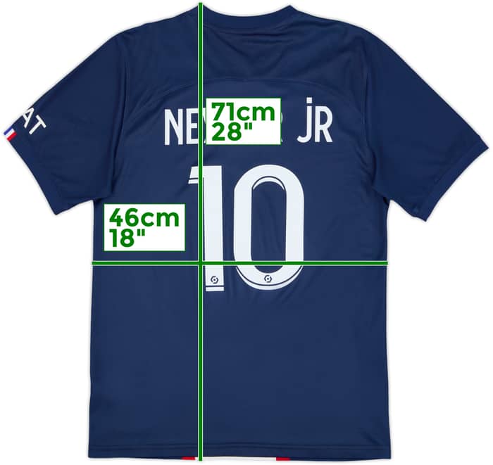 2022-23 Paris Saint-Germain Home Shirt Neymar Jr #10 - 8/10 - (S)