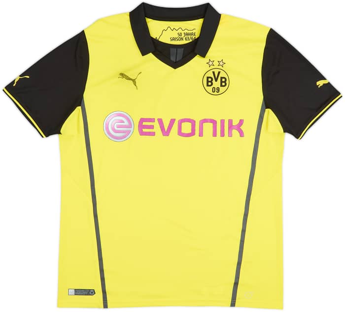 2013-14 Dortmund CL Home Shirt - 4/10 - (L)